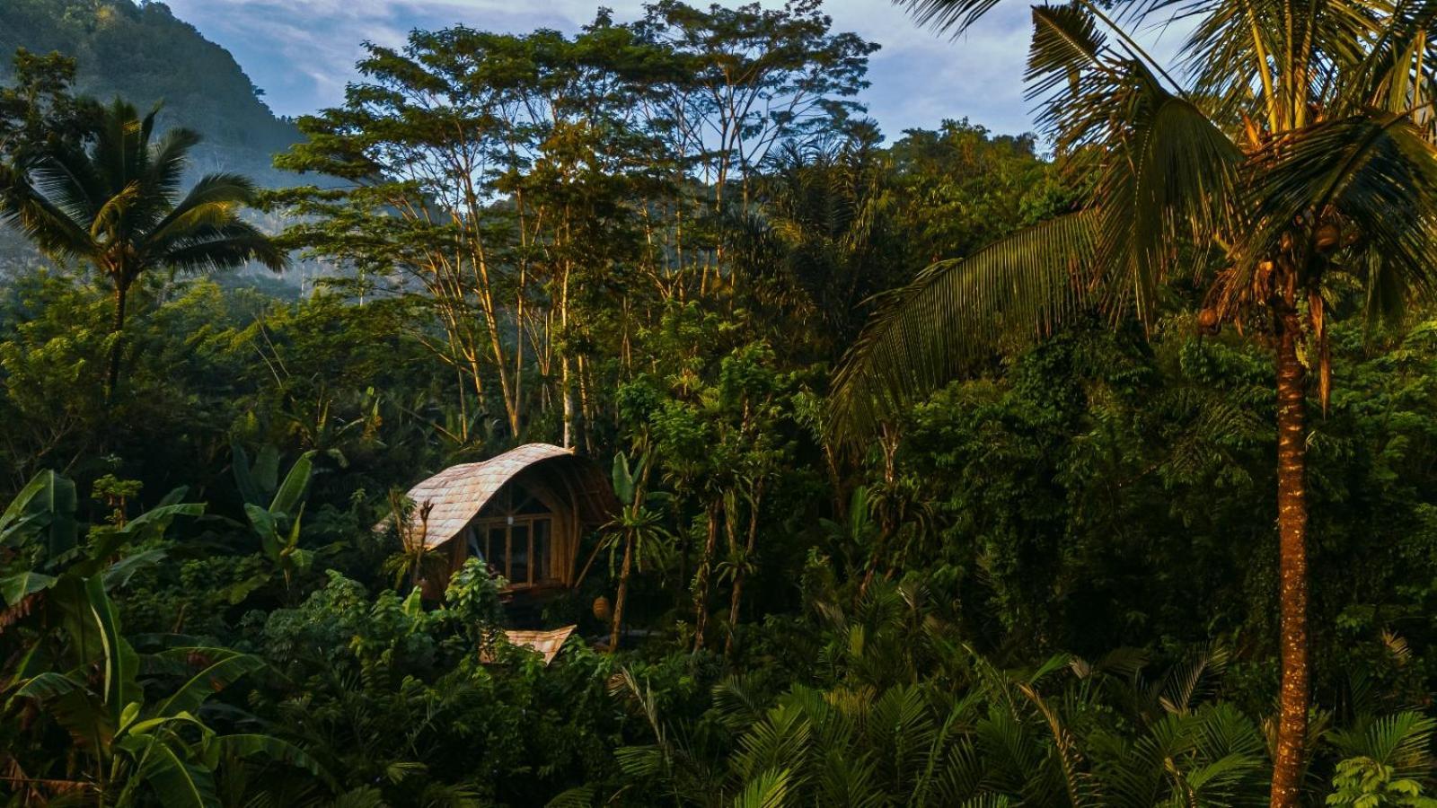 시데멘 Arcada Bali Bamboo House 빌라 외부 사진