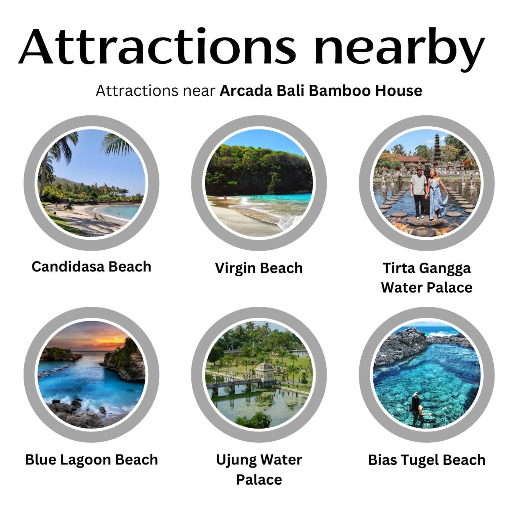 시데멘 Arcada Bali Bamboo House 빌라 외부 사진