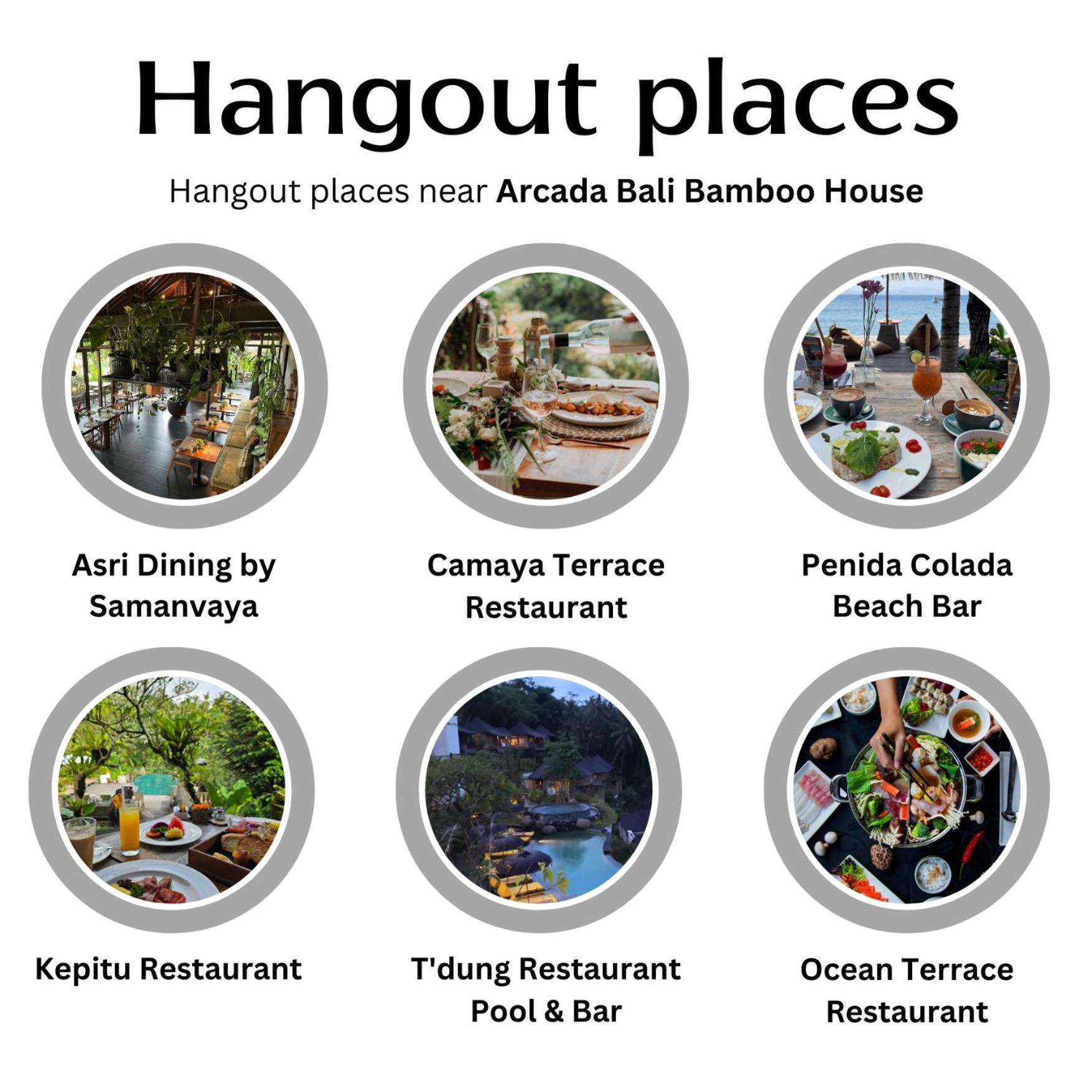 시데멘 Arcada Bali Bamboo House 빌라 외부 사진