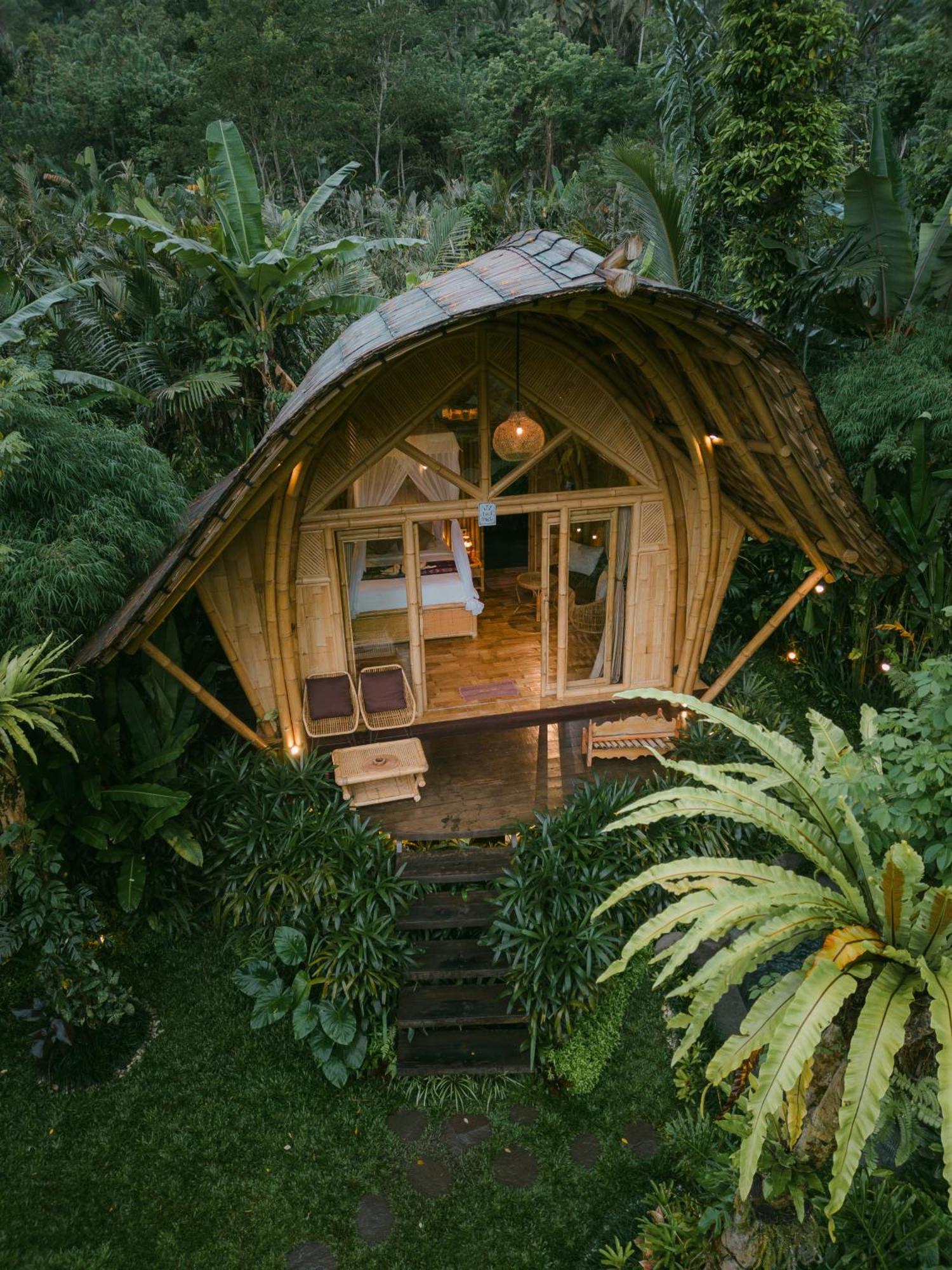 시데멘 Arcada Bali Bamboo House 빌라 외부 사진