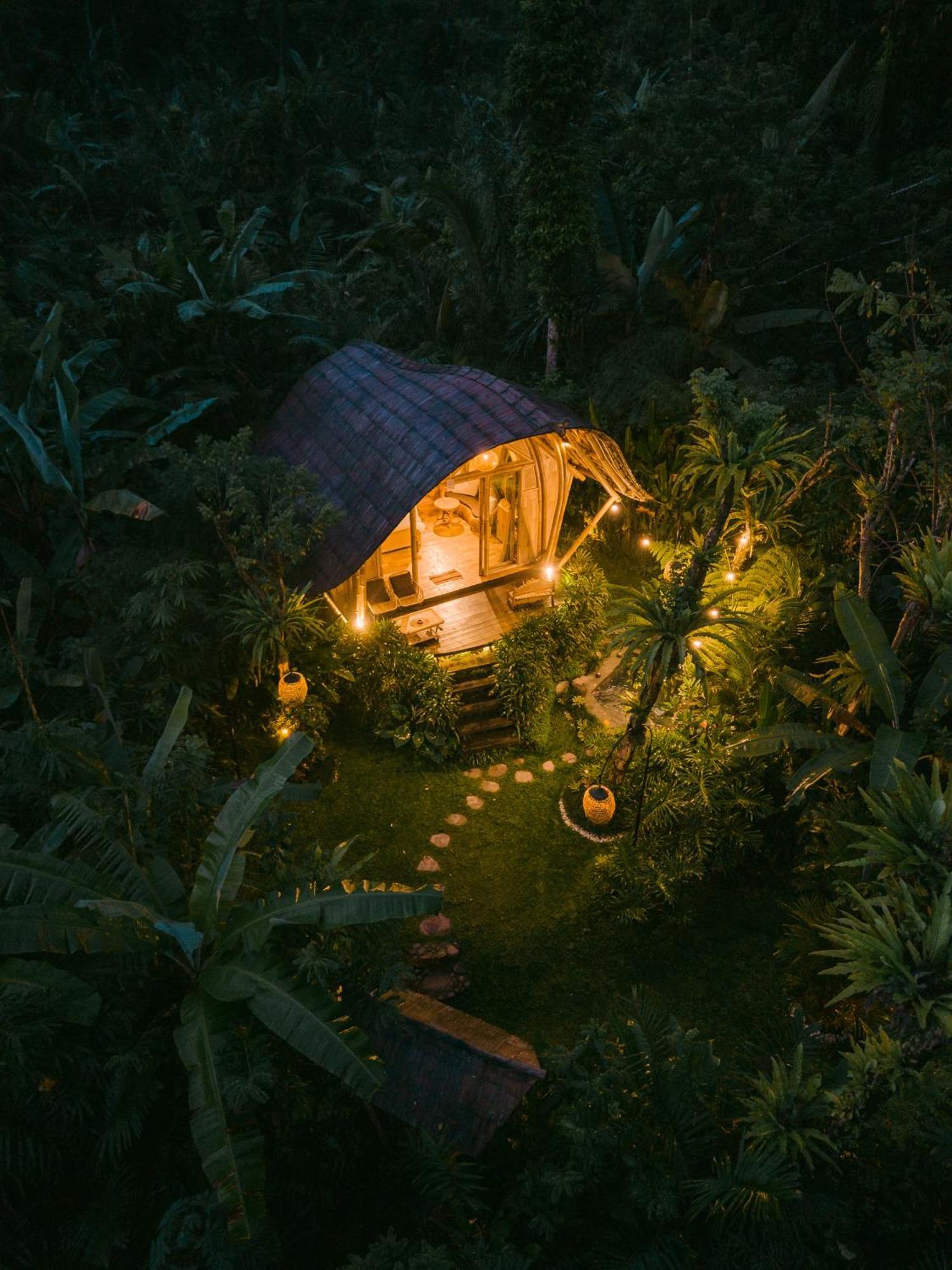 시데멘 Arcada Bali Bamboo House 빌라 외부 사진
