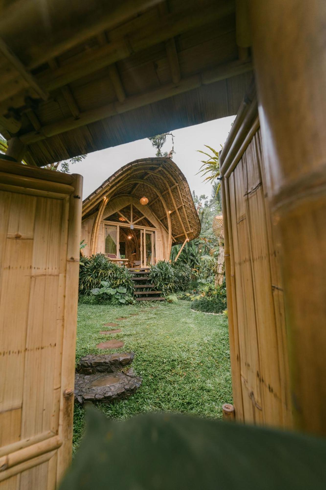 시데멘 Arcada Bali Bamboo House 빌라 외부 사진