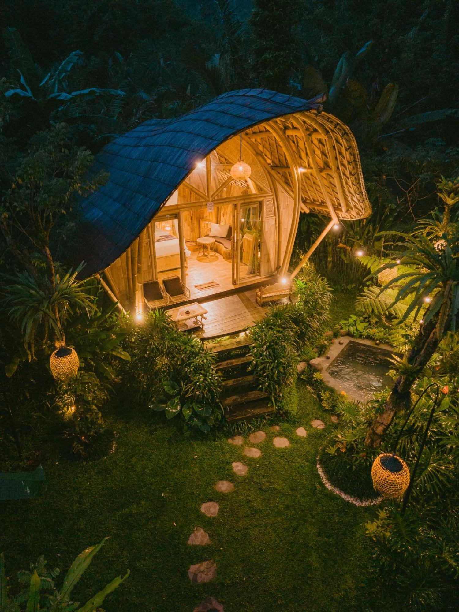 시데멘 Arcada Bali Bamboo House 빌라 외부 사진