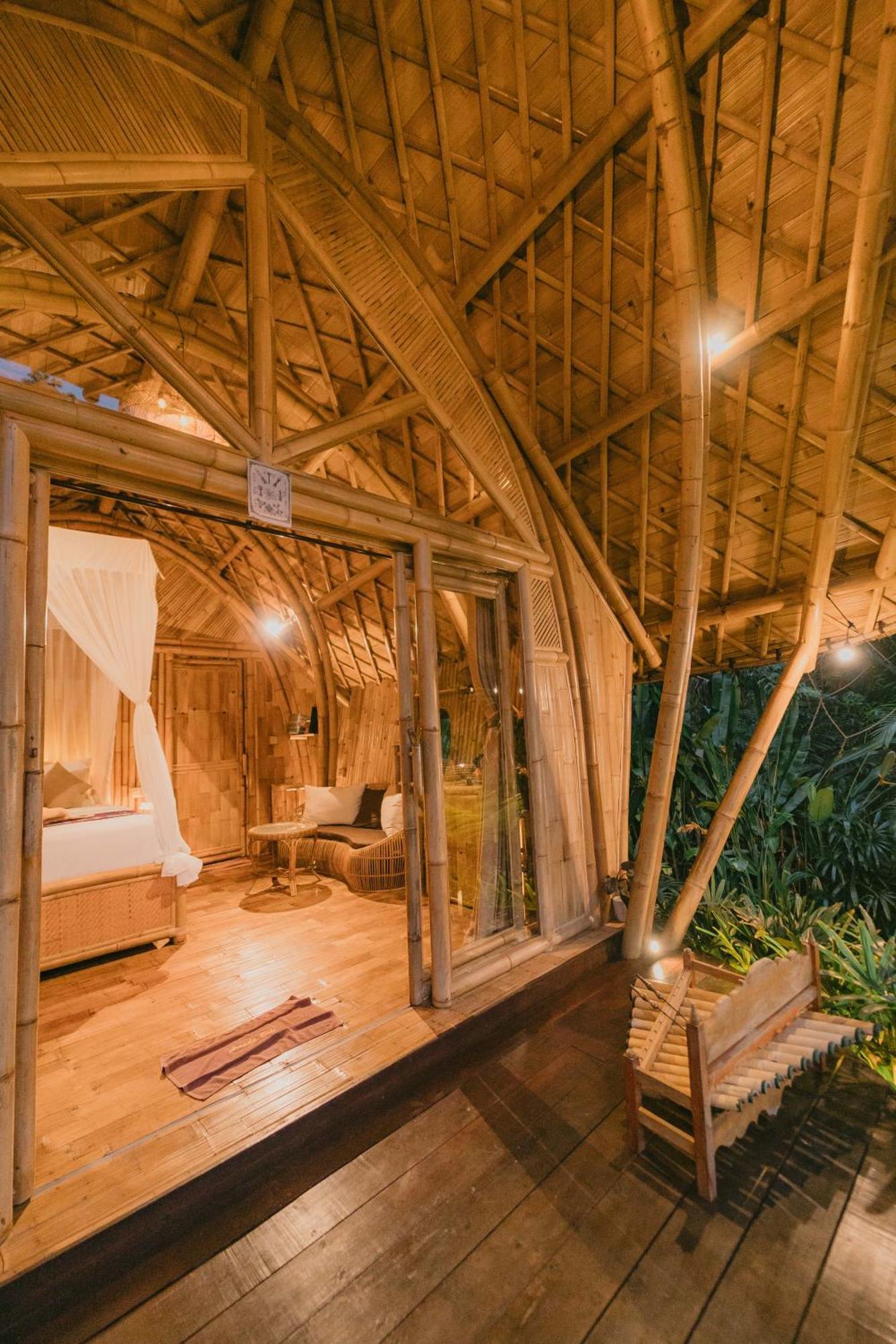 시데멘 Arcada Bali Bamboo House 빌라 외부 사진
