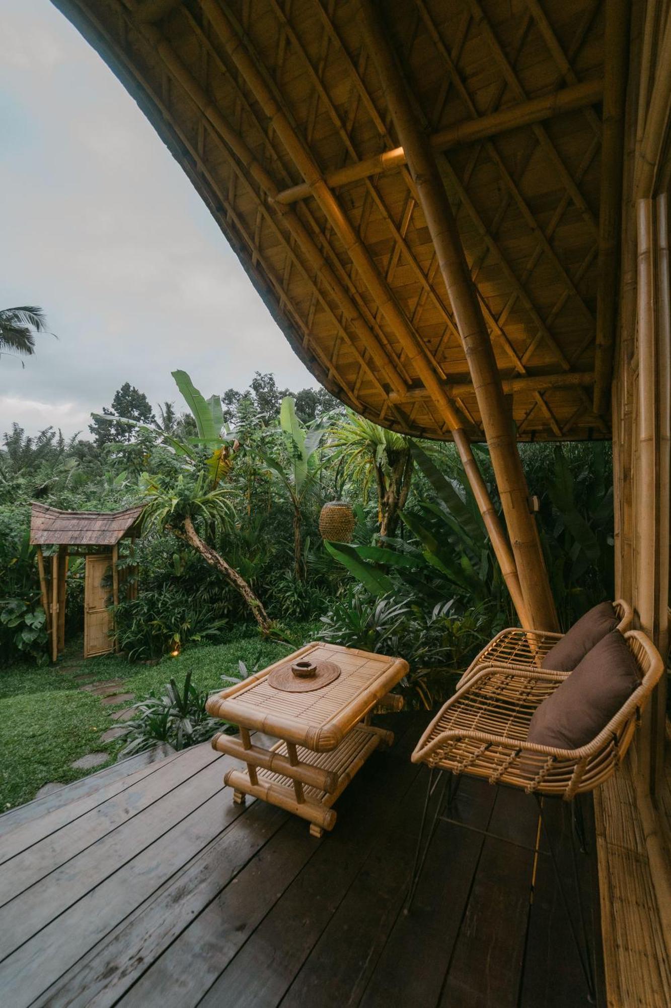 시데멘 Arcada Bali Bamboo House 빌라 외부 사진