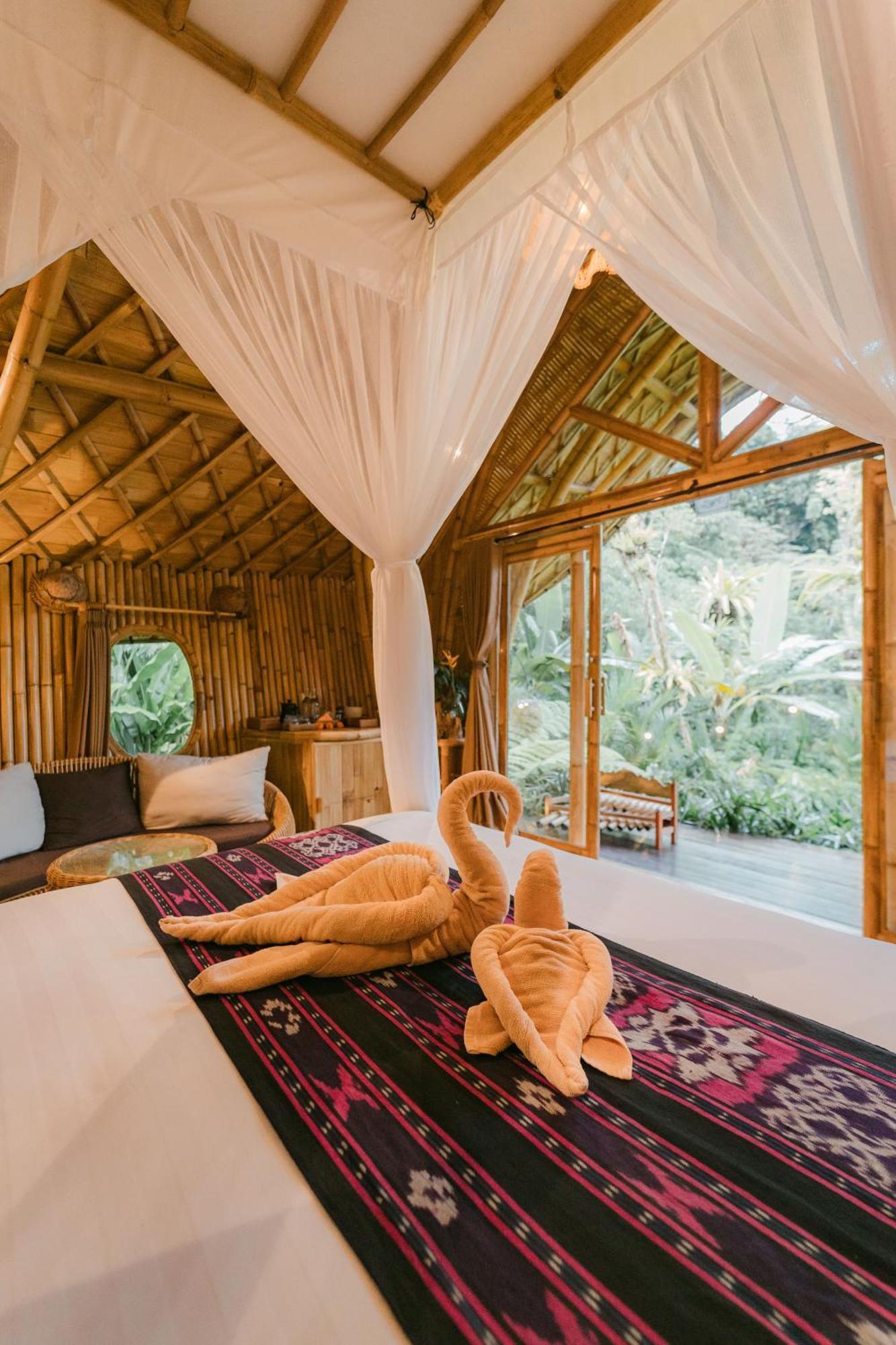 시데멘 Arcada Bali Bamboo House 빌라 외부 사진