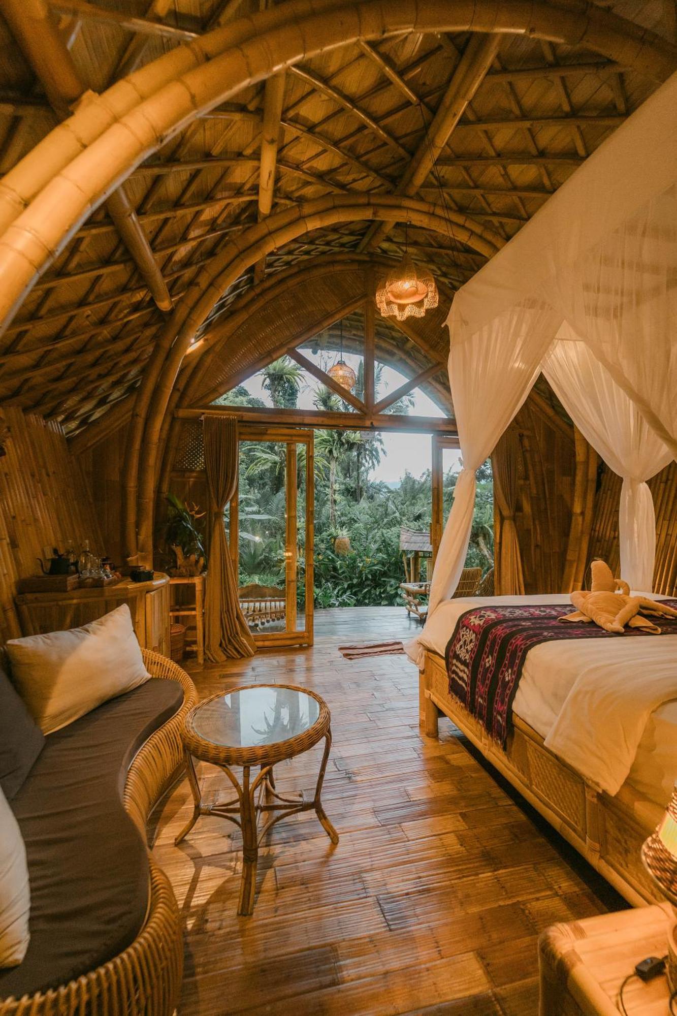 시데멘 Arcada Bali Bamboo House 빌라 외부 사진