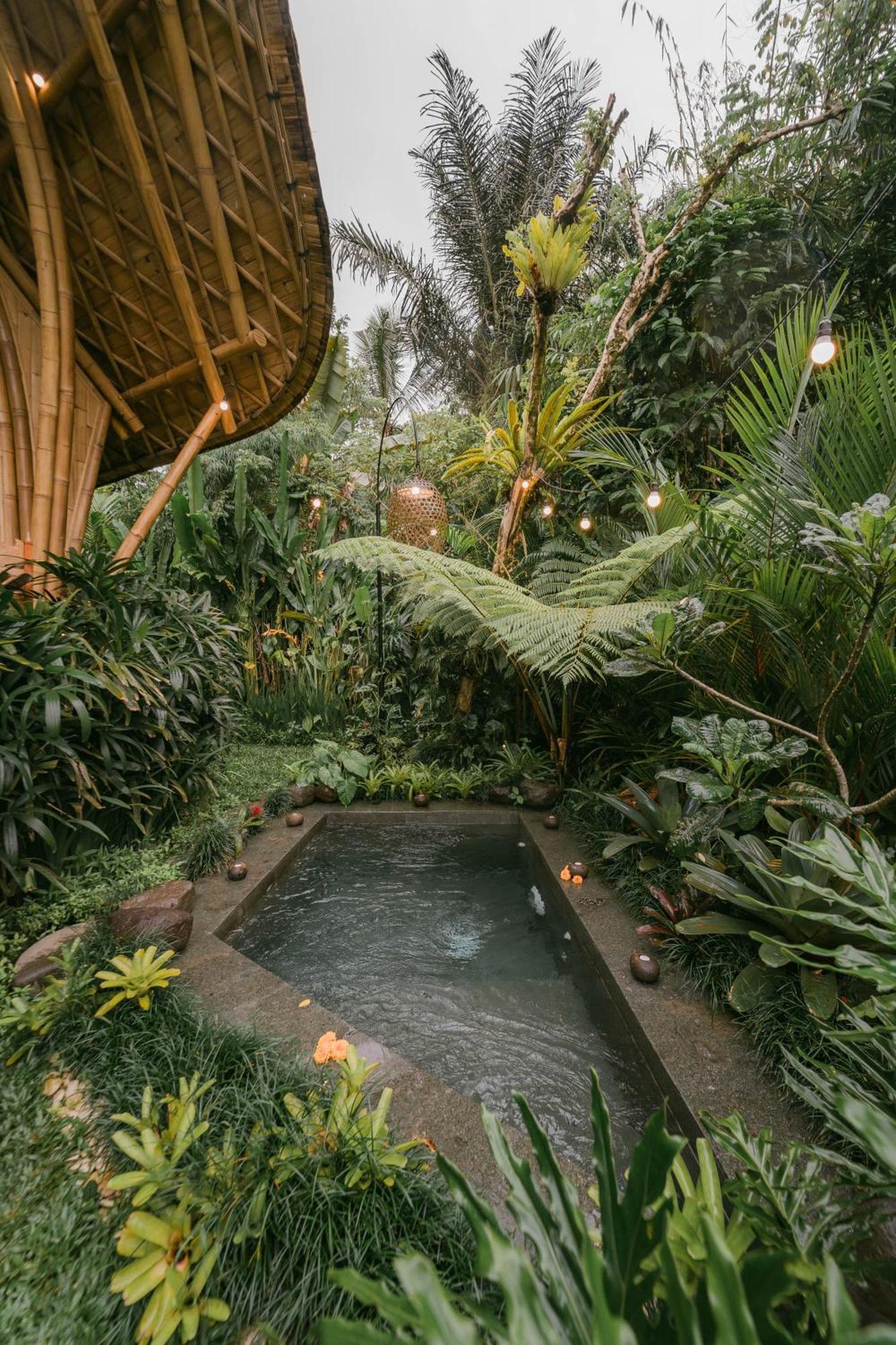 시데멘 Arcada Bali Bamboo House 빌라 외부 사진