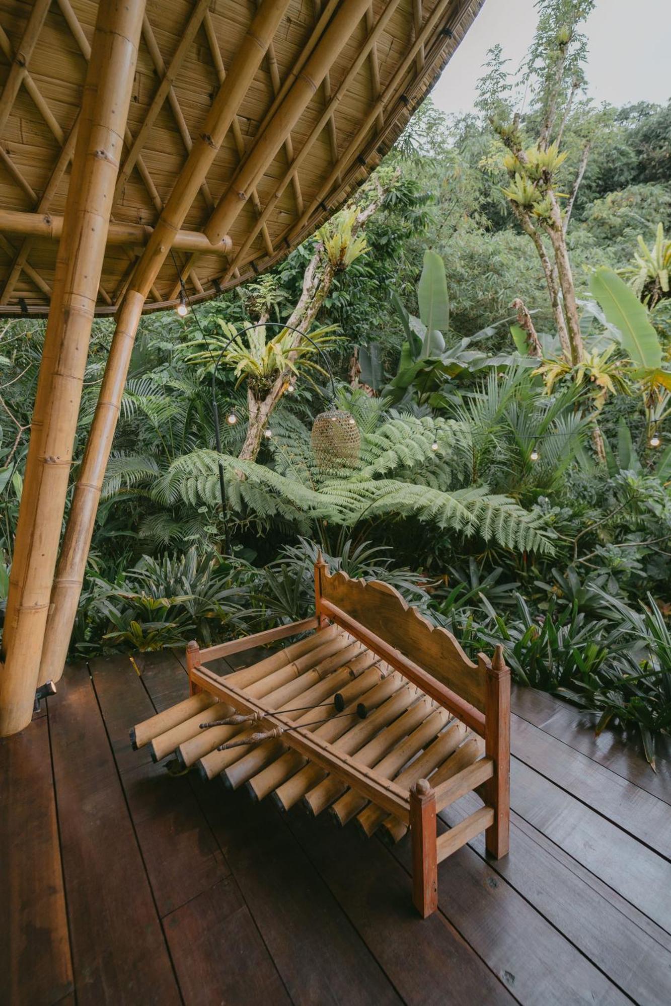 시데멘 Arcada Bali Bamboo House 빌라 외부 사진
