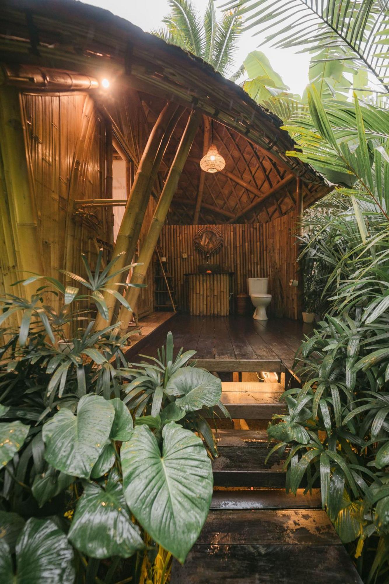 시데멘 Arcada Bali Bamboo House 빌라 외부 사진