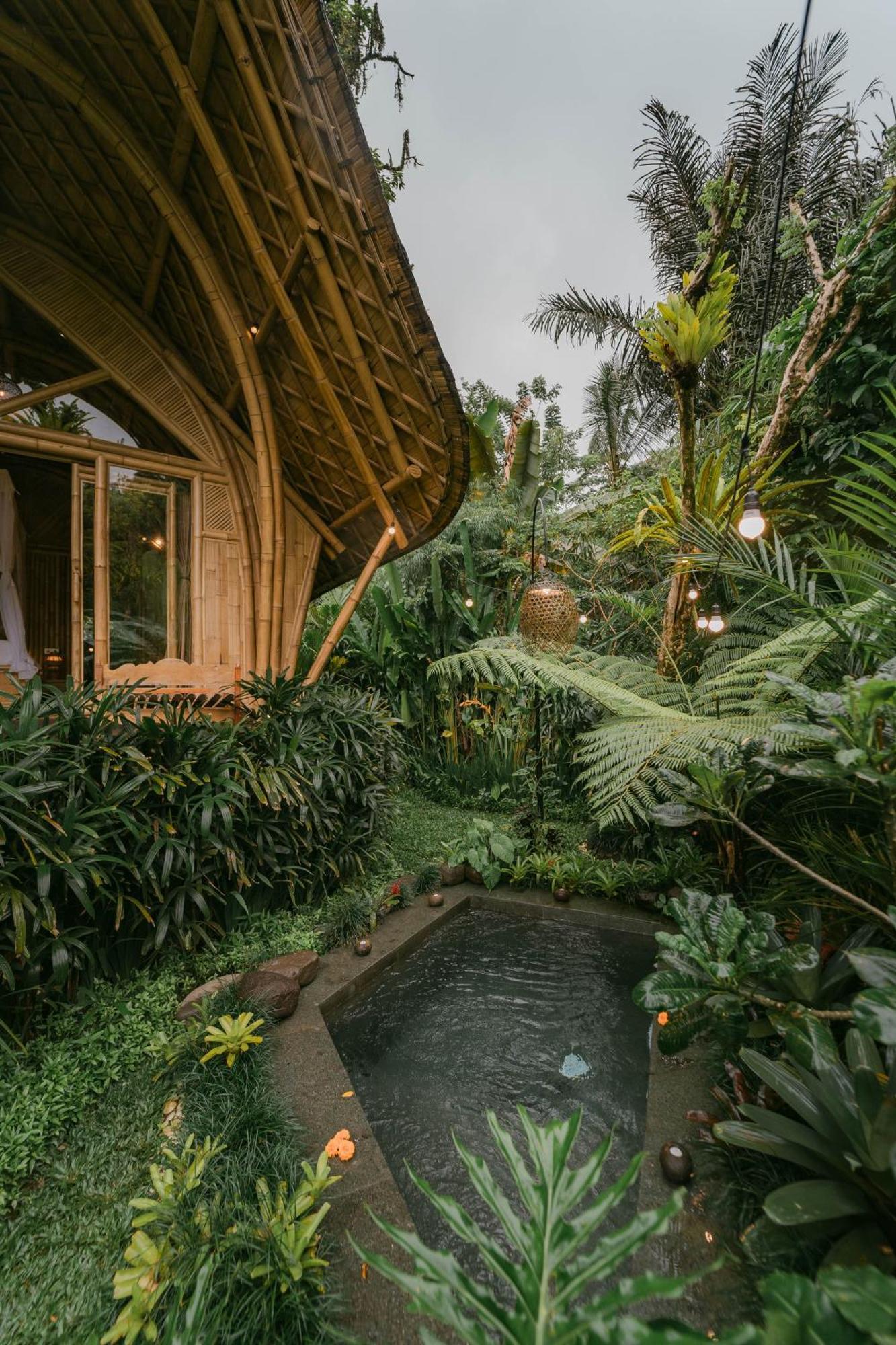 시데멘 Arcada Bali Bamboo House 빌라 외부 사진