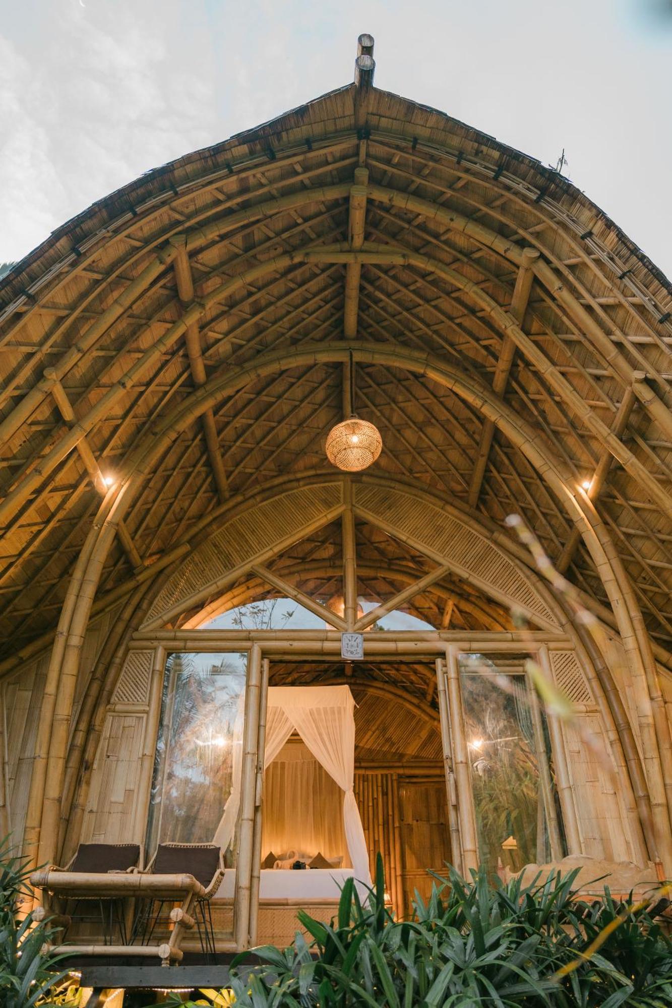 시데멘 Arcada Bali Bamboo House 빌라 외부 사진