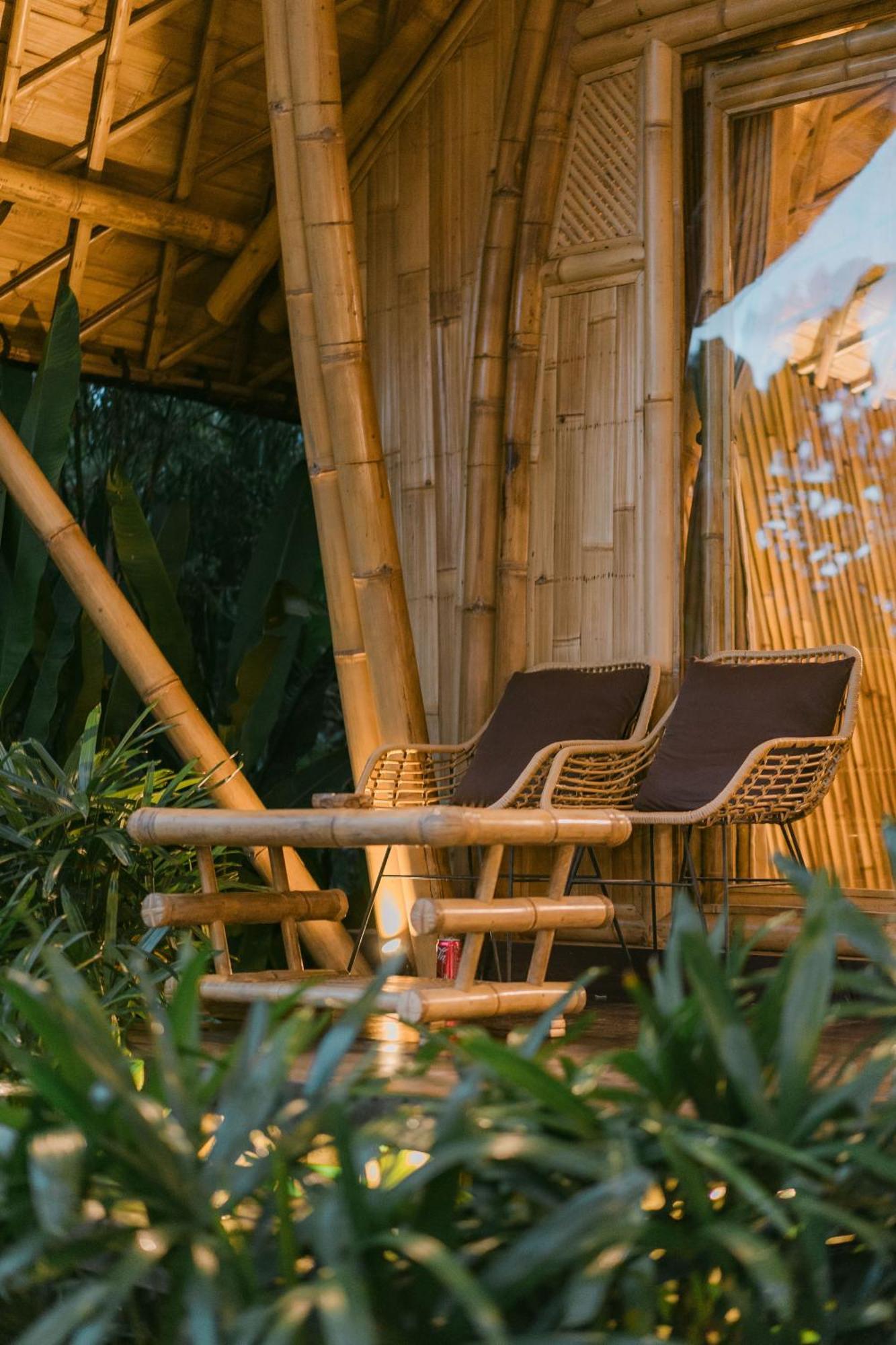 시데멘 Arcada Bali Bamboo House 빌라 외부 사진