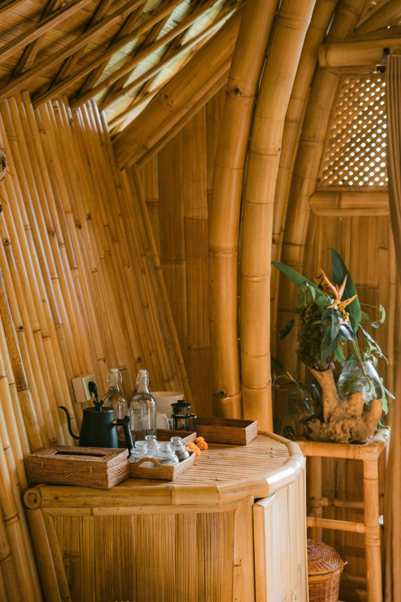 시데멘 Arcada Bali Bamboo House 빌라 외부 사진