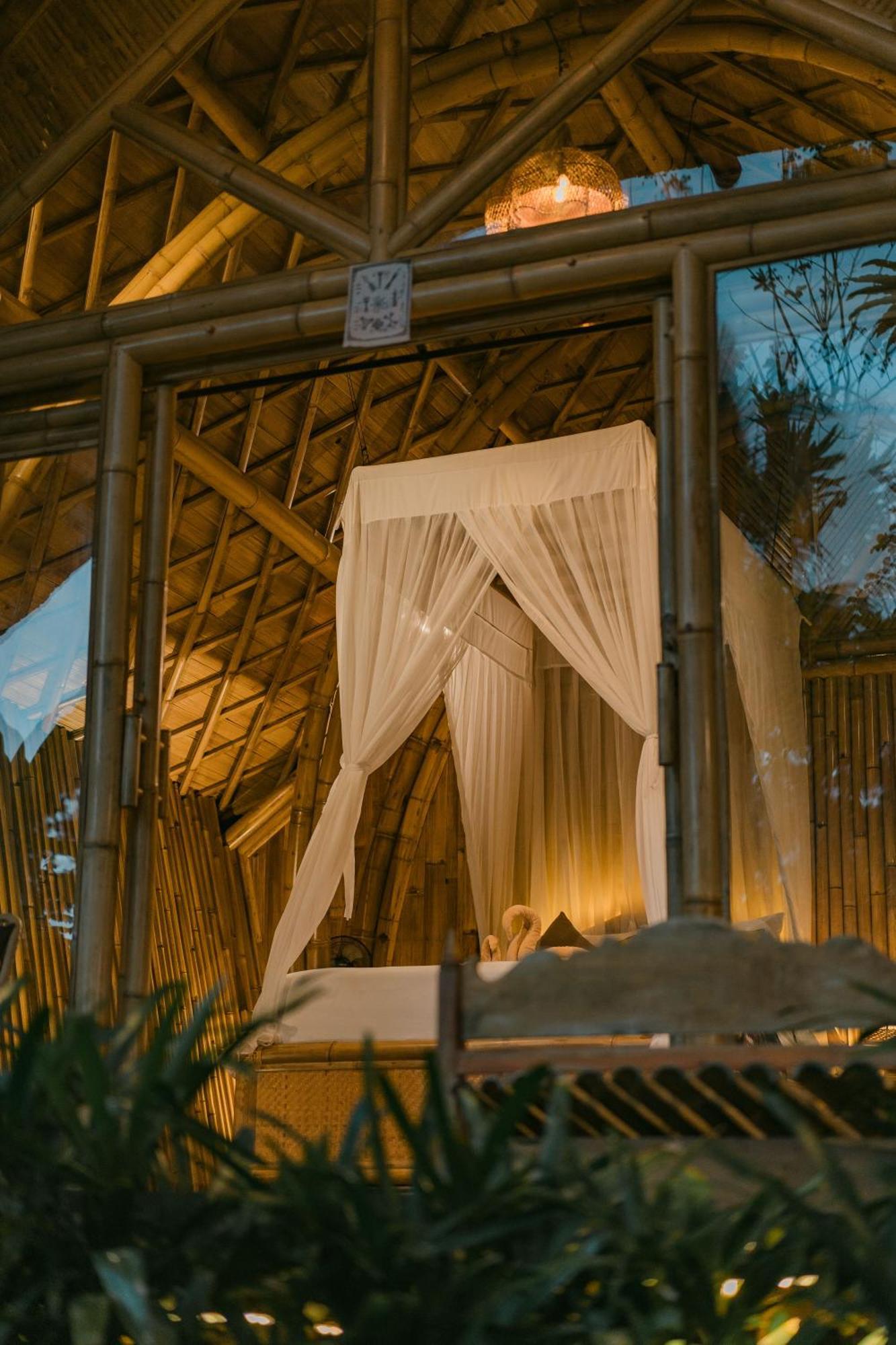 시데멘 Arcada Bali Bamboo House 빌라 외부 사진
